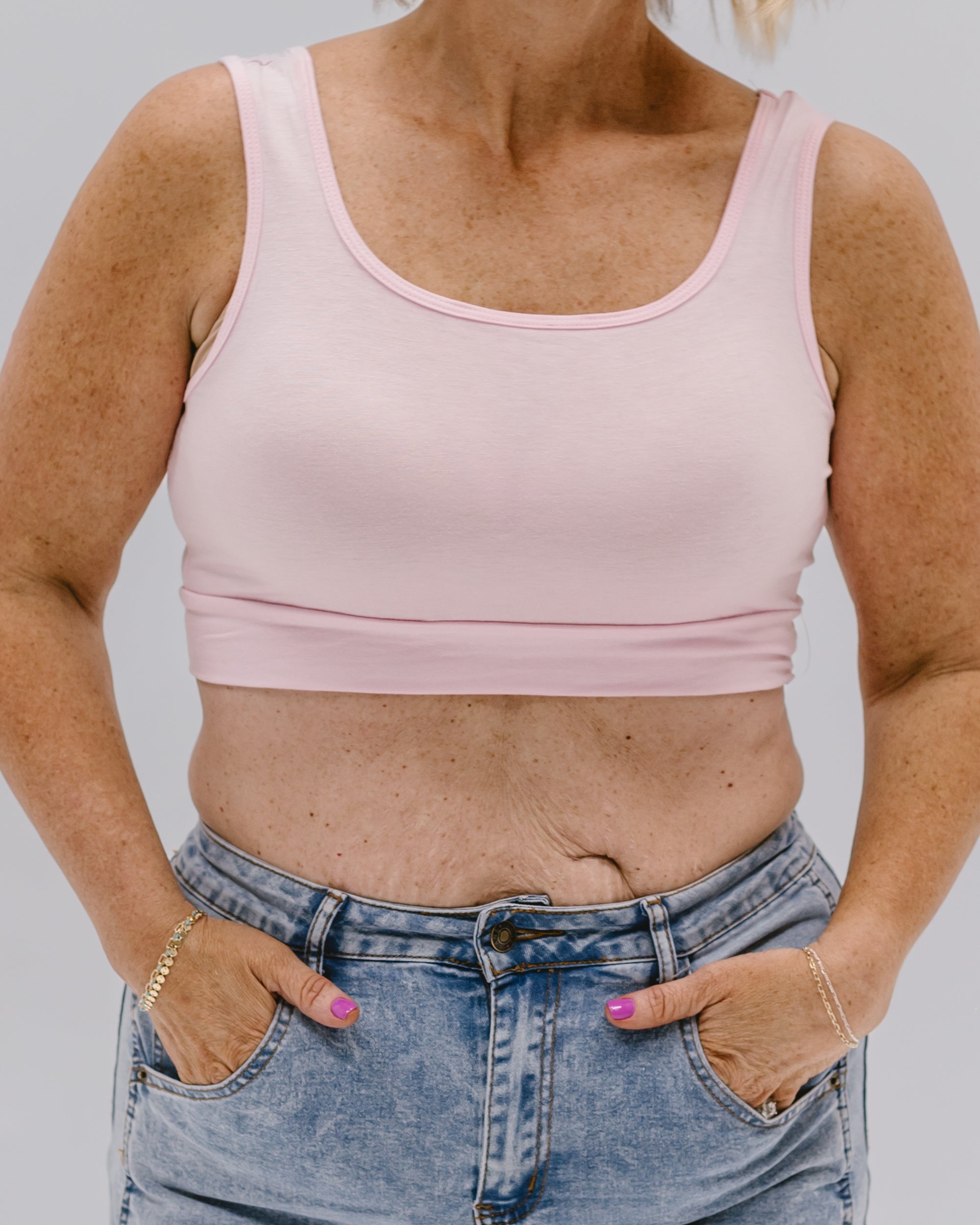 Classic Wide Strap Tank Halftee