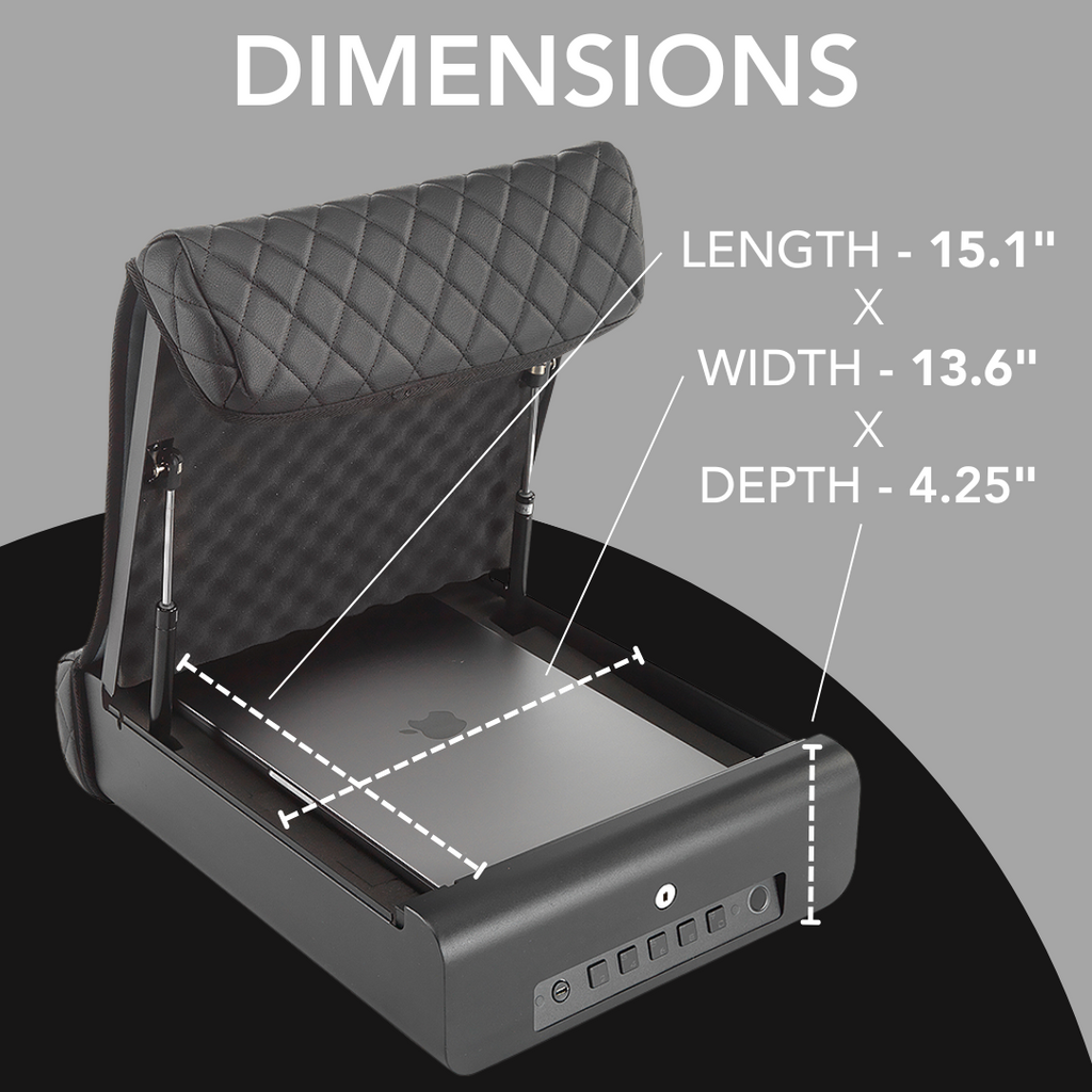 BoostedSafe Elite: Fingerprint, Key & Digital Combo