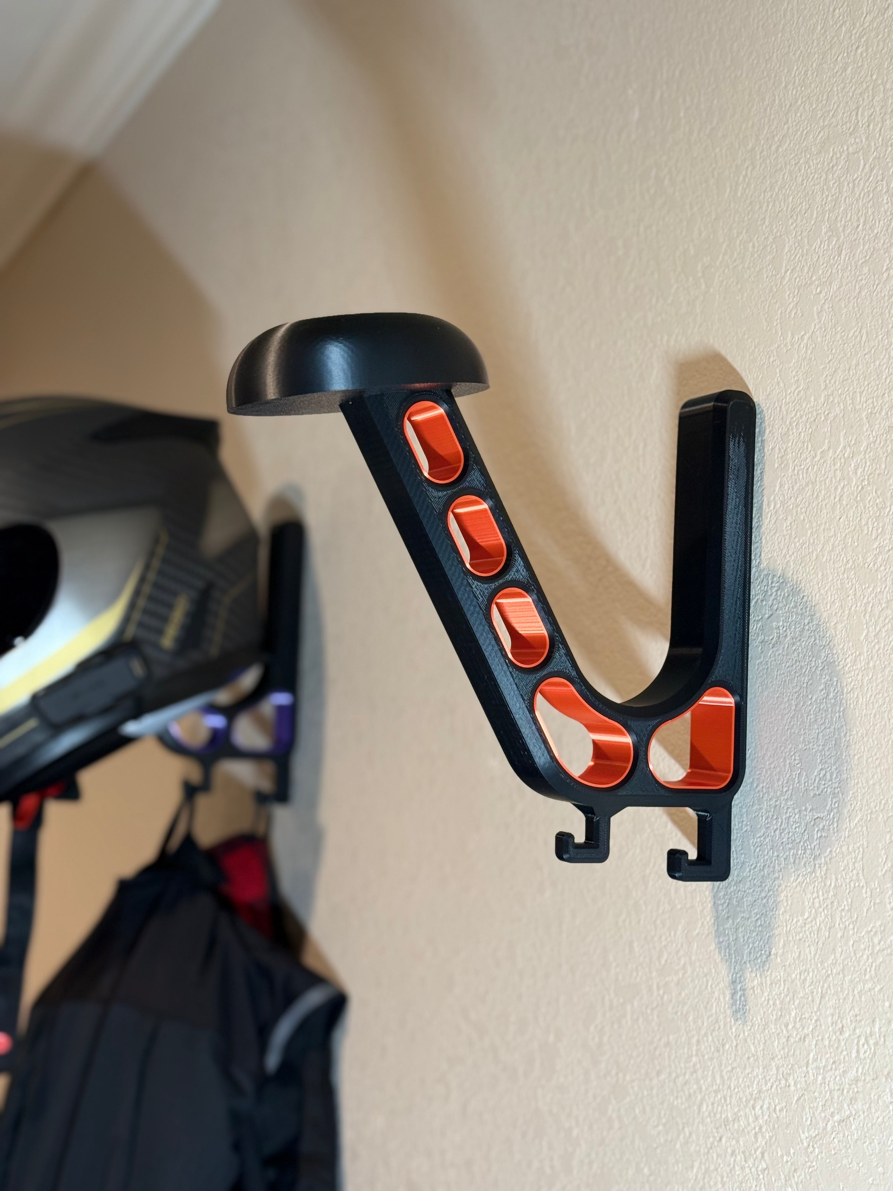 Motorcycle Helmet Wall Mount