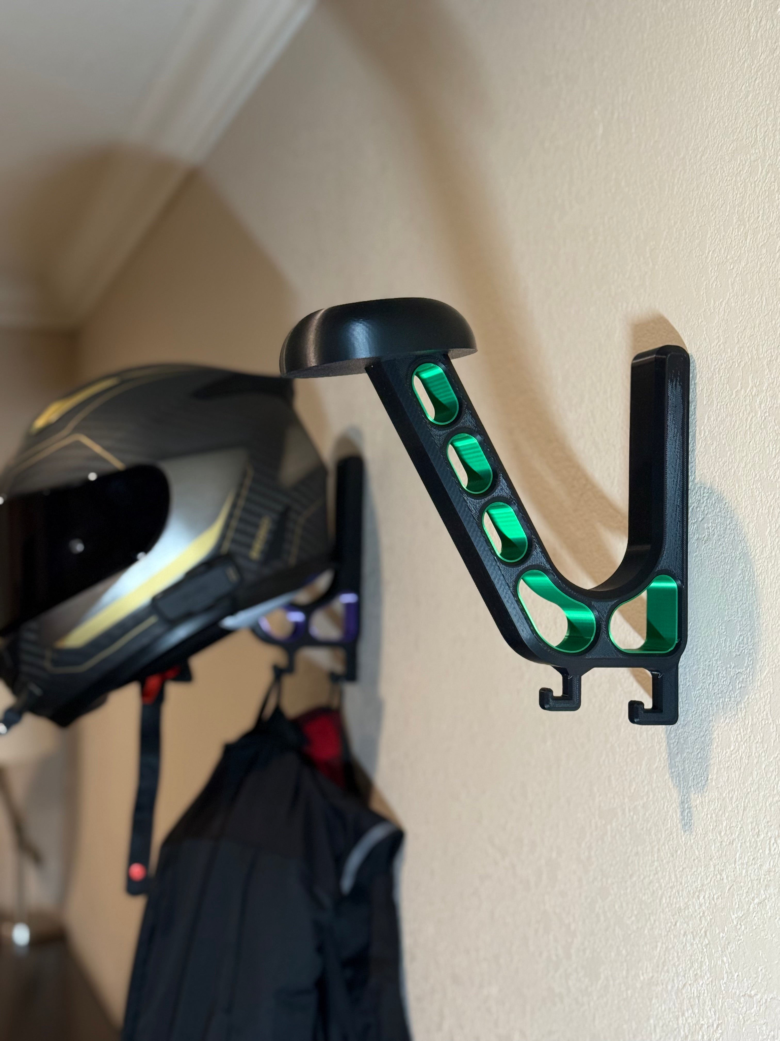 Motorcycle Helmet Wall Mount