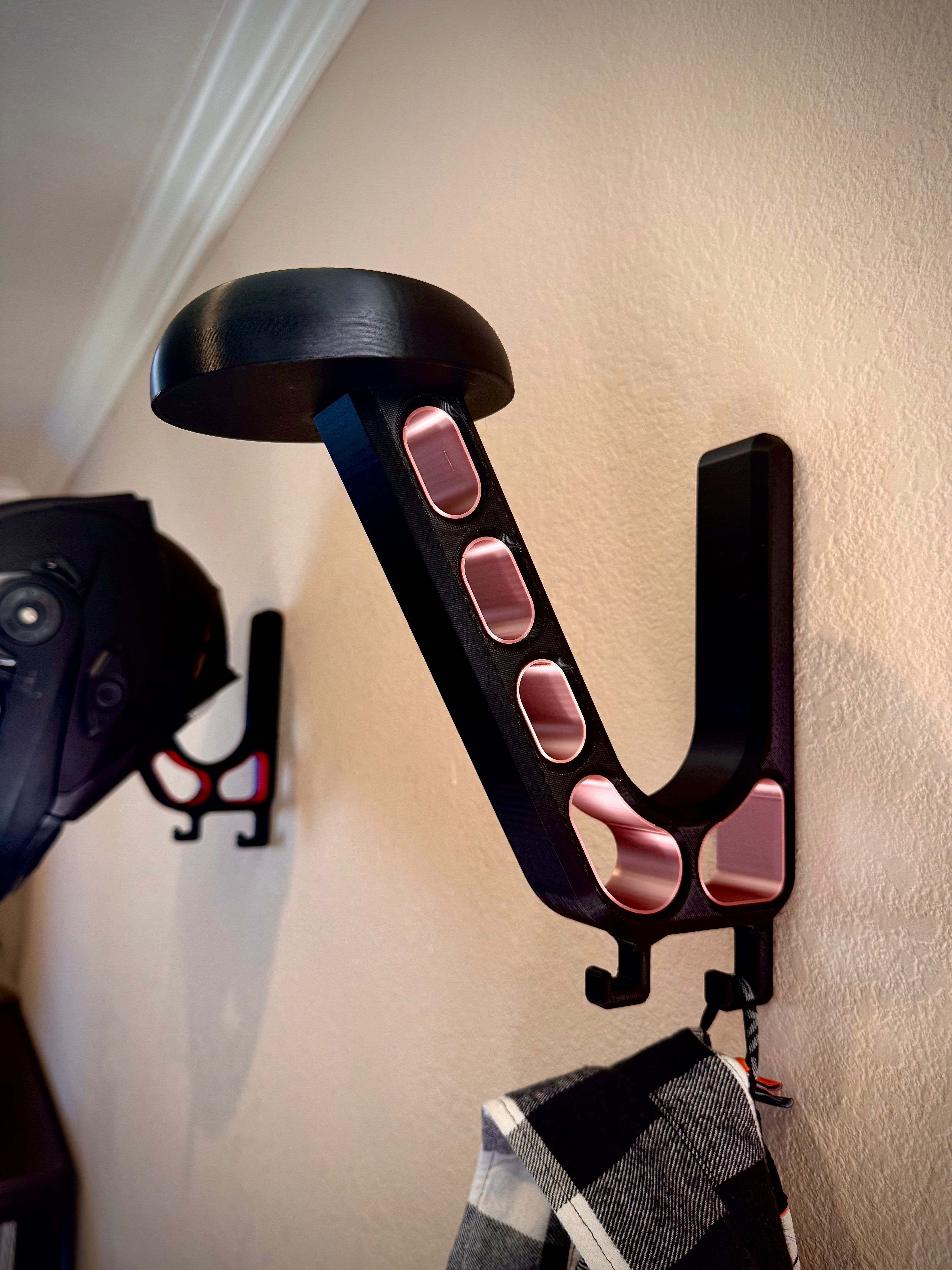 Motorcycle Helmet Wall Mount