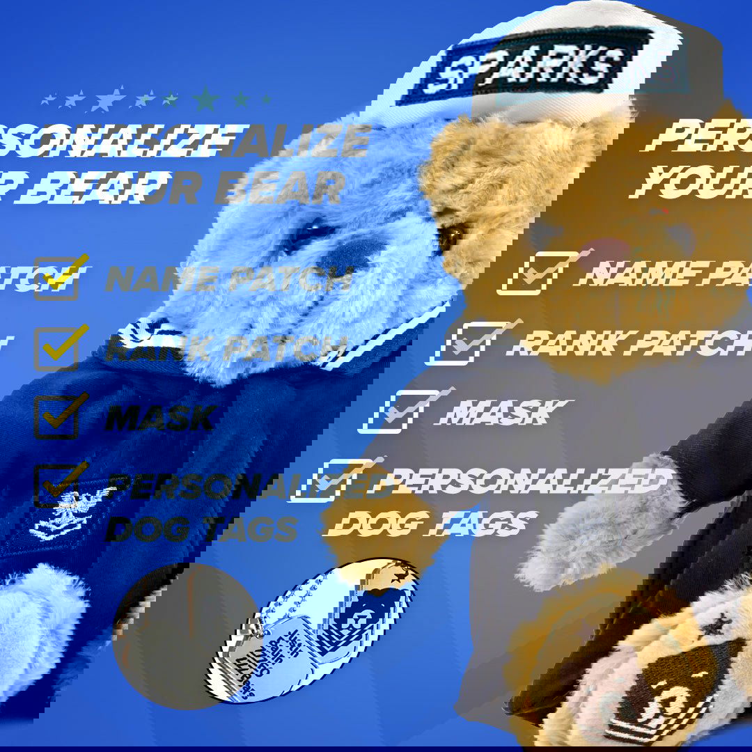 Sailor Sleeptight - Navy Teddy Bear