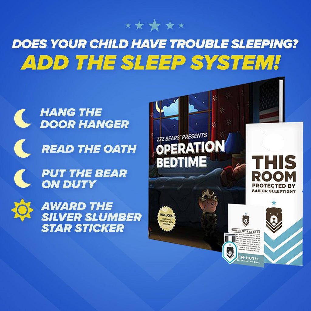 Sailor Sleeptight - Navy Teddy Bear