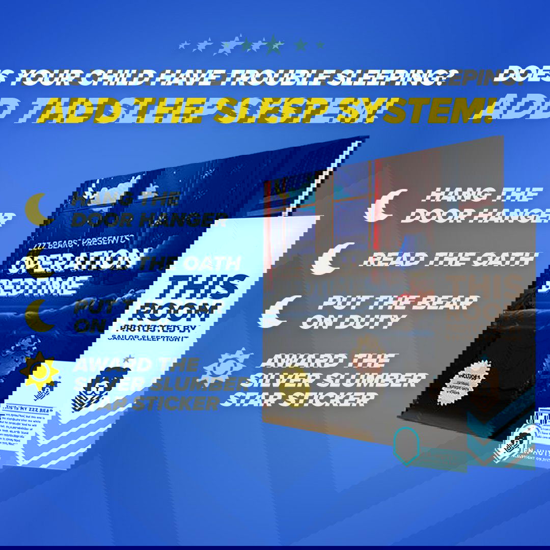 Sailor Sleeptight - Navy Teddy Bear