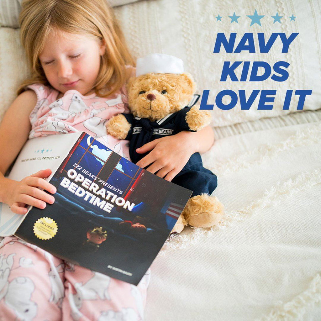 Sailor Sleeptight - Navy Teddy Bear