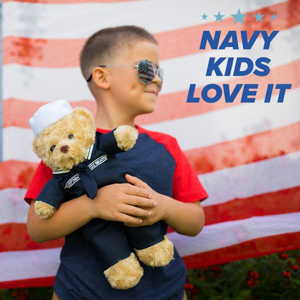 Sailor Sleeptight - Navy Teddy Bear