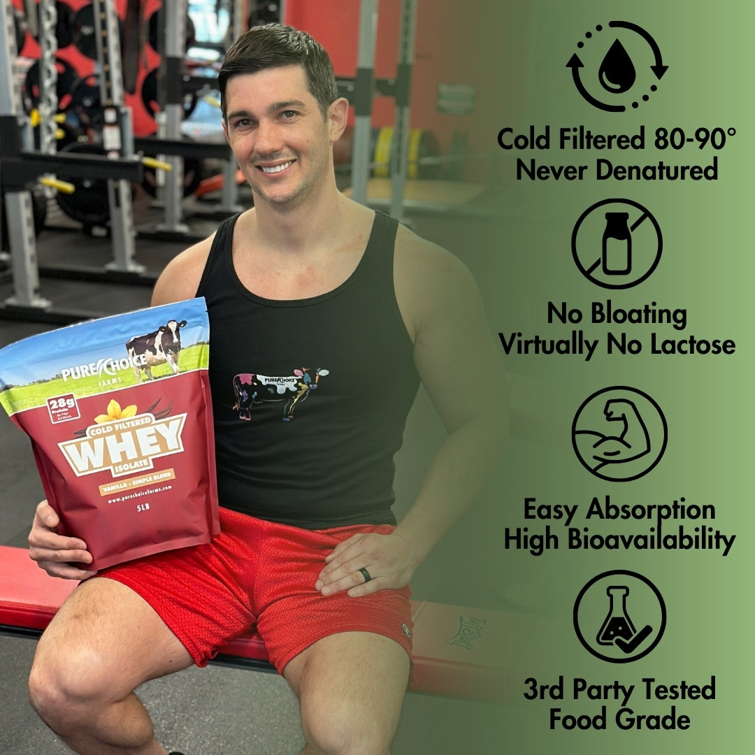 Whey Protein Isolate with Organic Vanilla