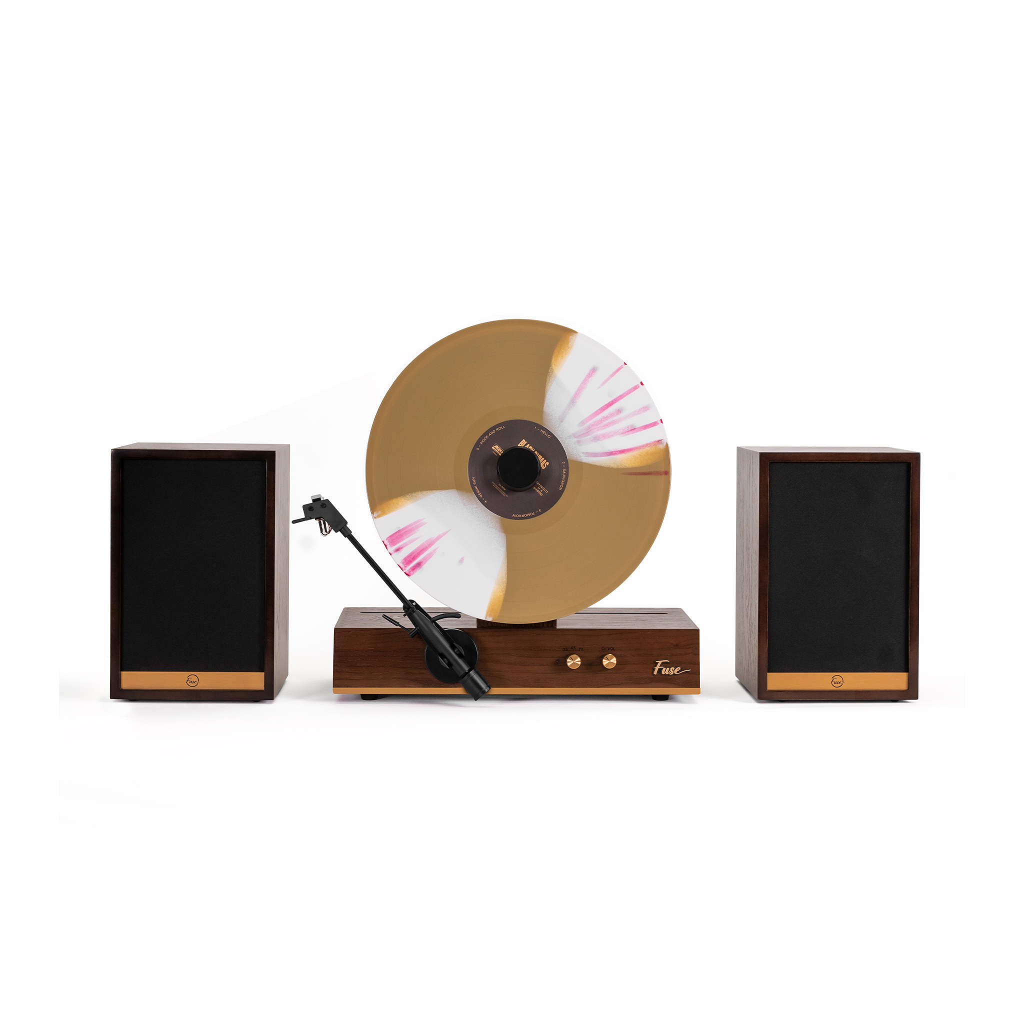 Fuse Audio GLD Vertical Vinyl Record Player