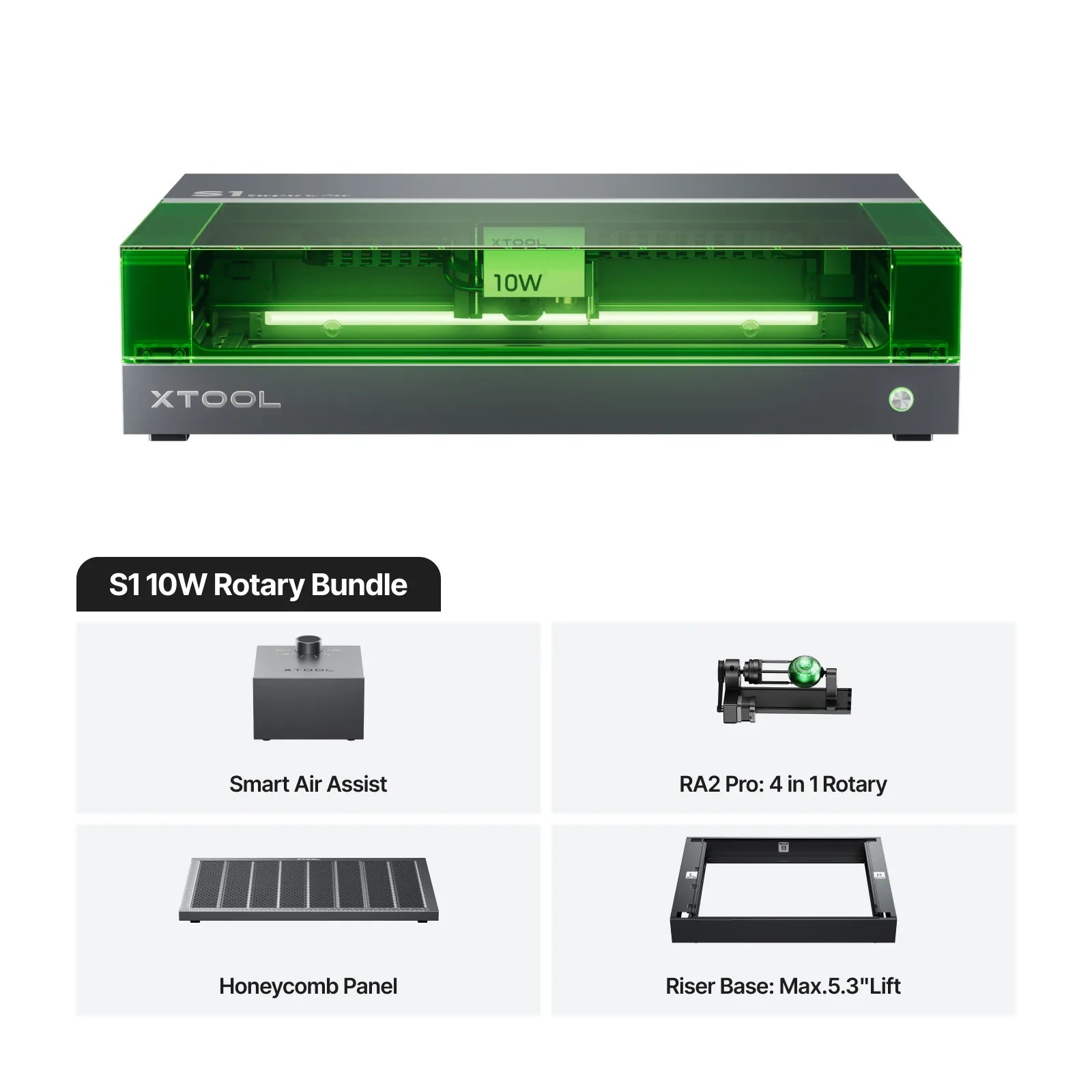 xTool S1 Enclosed Diode Laser Cutter